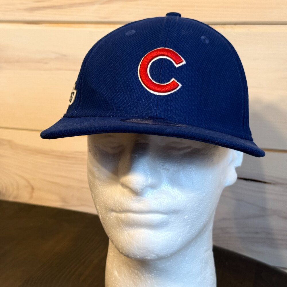 Chicago Cubs 2016 World Series Champions New Era 39Thirty S/M Stretch Fit Hat